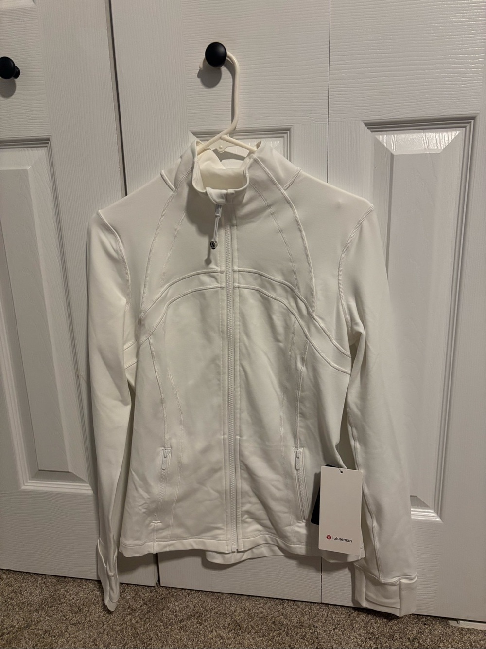 lululemon athletica Women’s White Full-Zip Utility Jacket Kansas City Chiefs.